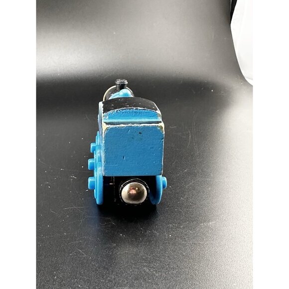 Thomas & Friends Wooden Railway Thomas Vintage 2003 Train Engine Blue Loose - Picture 5 of 9